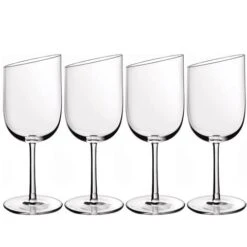 Villeroy & Boch V&B - NewMoon White Wine Goblet Set 4pce 300L