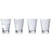 Villeroy & Boch Dressed Up Assorted Clear Tumblers, Set Of 4 -Villeroy & Boch 9718647 fpx